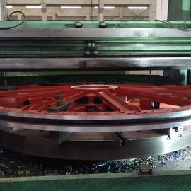 Forging Flat Belt Iron 14000mm Head Sheave Wheel