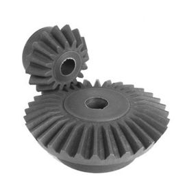 Left Hand Finish-Machine Pinion Micro 20° Spiral Steel Helical Bevel Gear