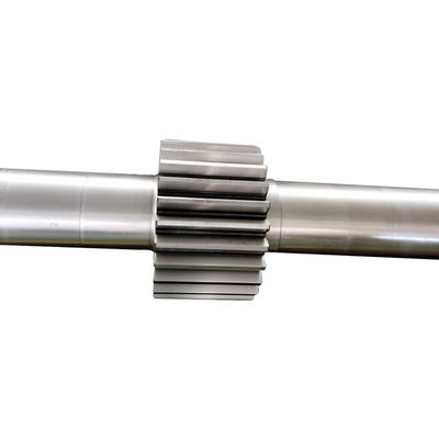 Mining Nickel Coatings  Custom High Speed Gear Shaft  Spline Forged Shaft