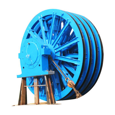 Mine Hoist 6000mm Dia Wire Rope Sheave Wheel